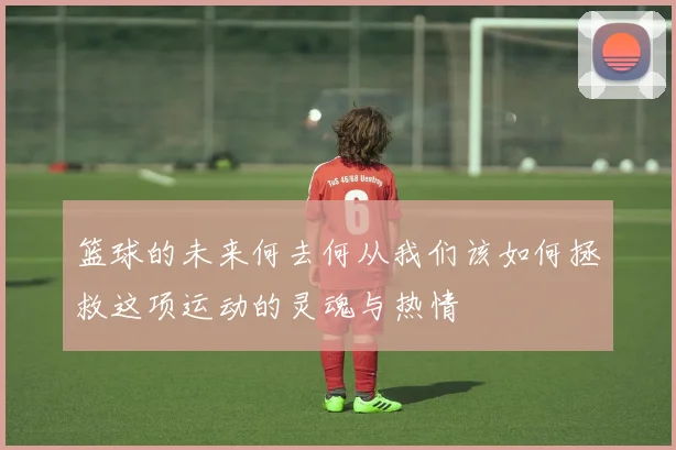 篮球的未来何去何从我们该如何拯救这项运动的灵魂与热情